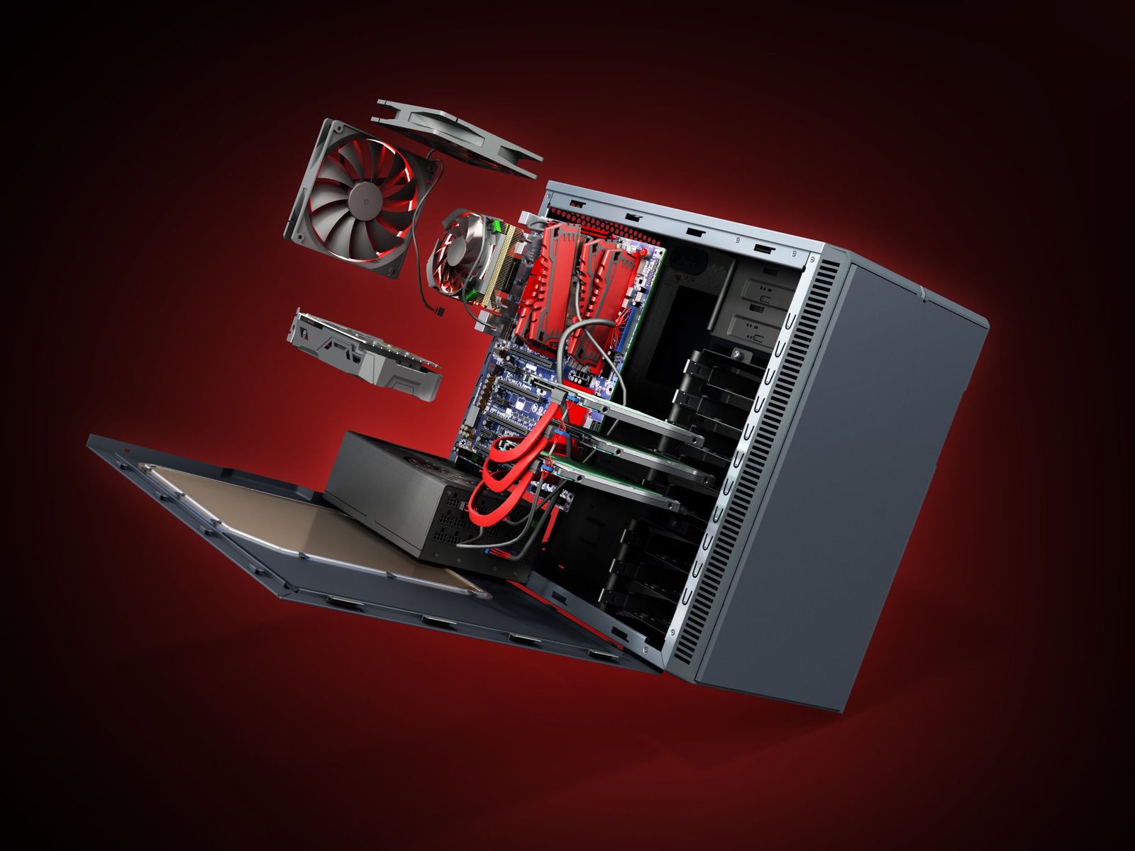Montage d'un PC sur mesure composant par composant - Mick Computer